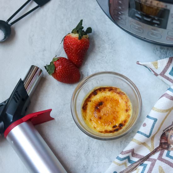 Instant Pot Creme Brulee