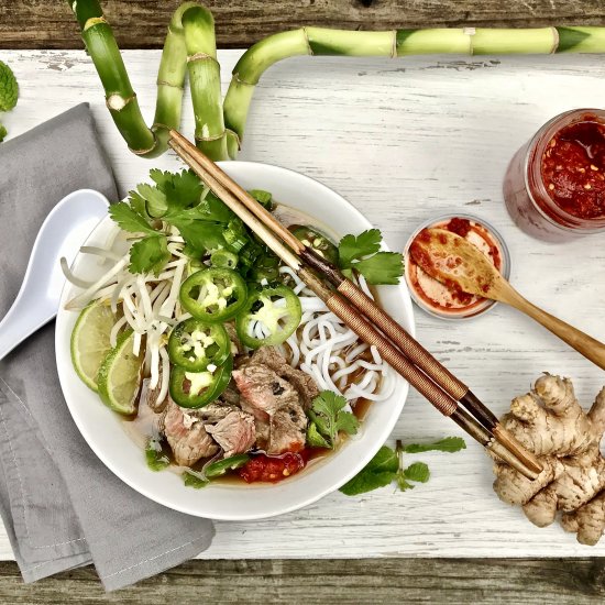 Quick Flavorful Beef Pho