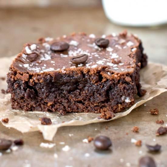 GF Espresso Sea Salt Brownies