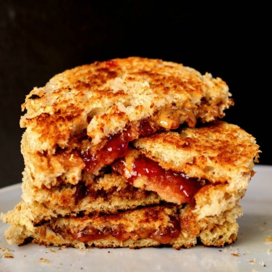 Grilled Peanut Butter & Jelly