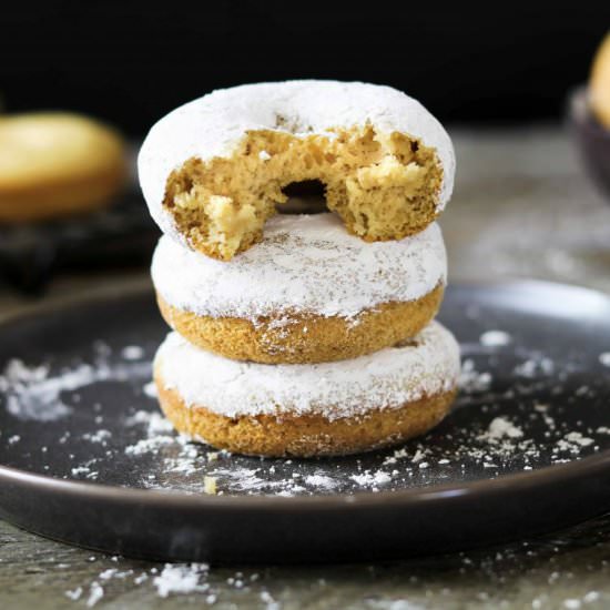 Vegan Powdered Donuts