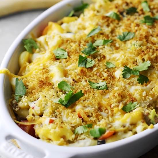 Baked Tex-Mex Mac and Cheese