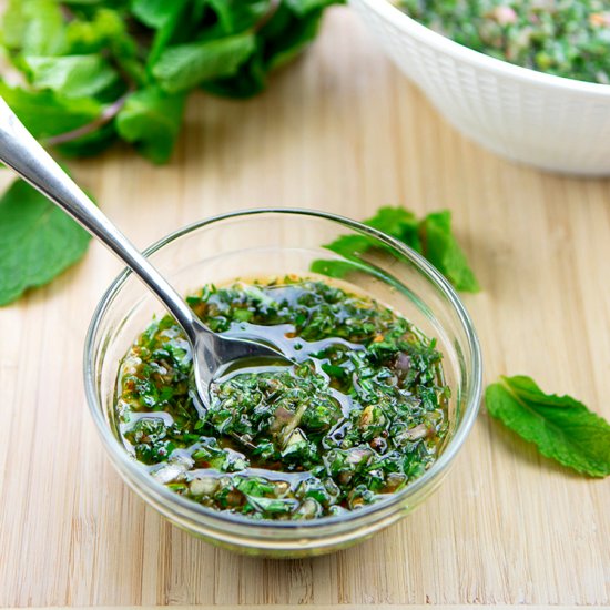 Mint Chimichurri Sauce