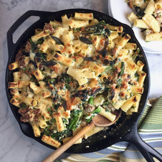 Sausage & Broccoli Rabe Pasta