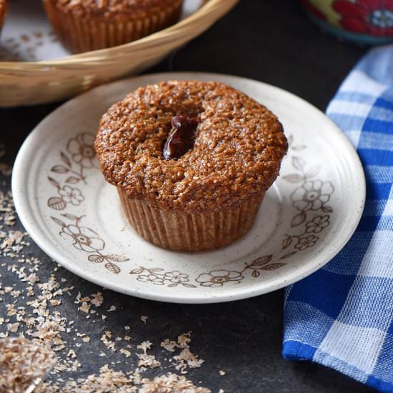 Amazing Date Bran Muffins