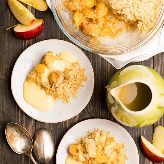 Apple and Banana Crisp