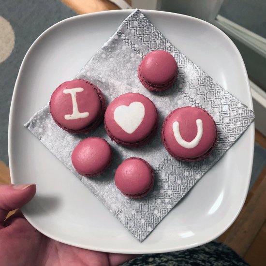 Valentine’s Macarons