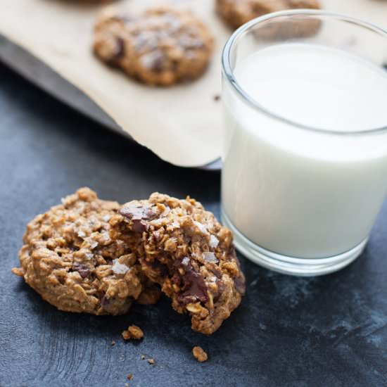 Chocolate Almond Butter Cookies