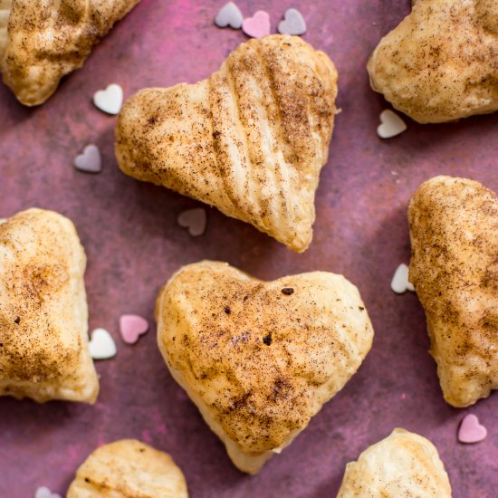 Puff Pastry Hearts