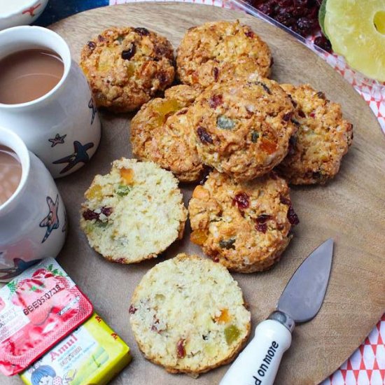 Easy Fruit Scones