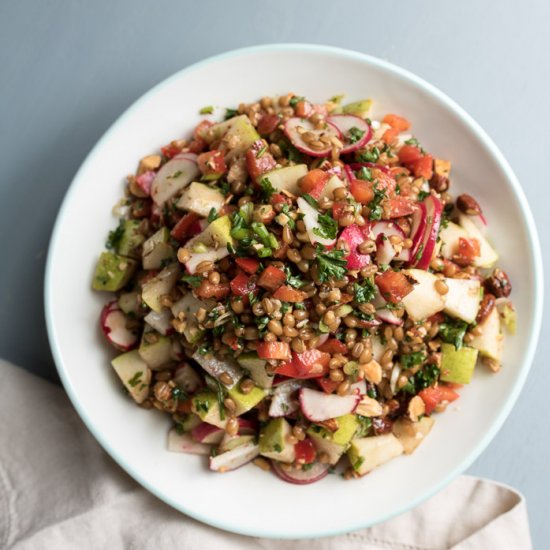 Wheat Berry Lunch Bowl