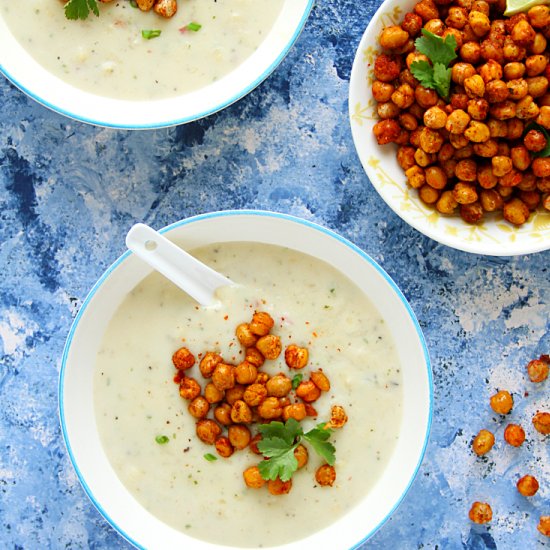 HARISSA ROASTED CHICKPEAS