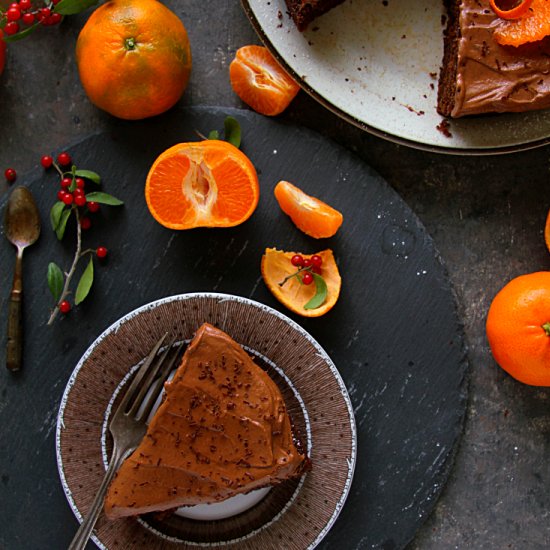 CHOCOLATE ORANGE CAKE