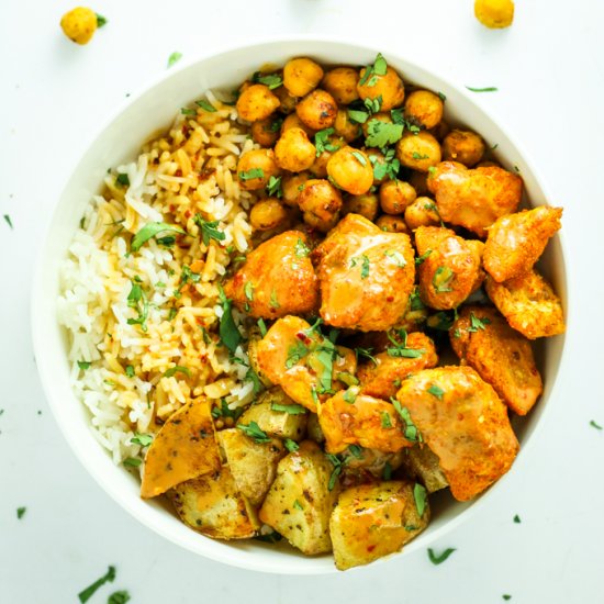 Tandoori Chicken Bowls