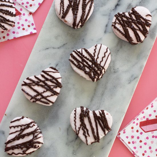 Spiced dark chocolate marshmallows