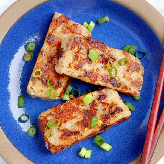 Turnip Cake with a Twist