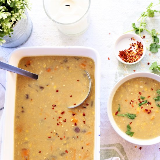 Grilled Corn Chowder