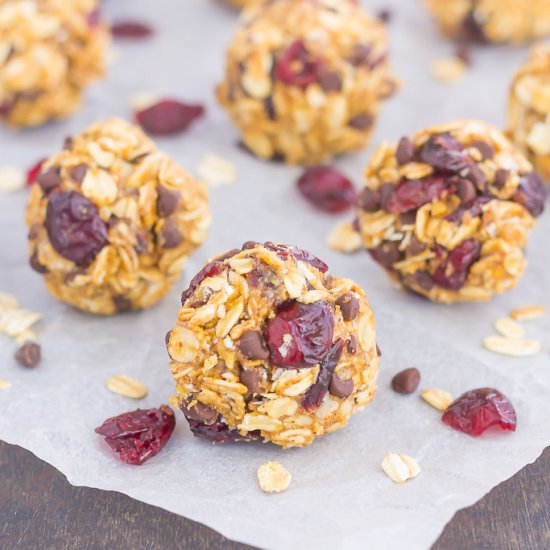 Cherry Chocolate Chip Energy Bites