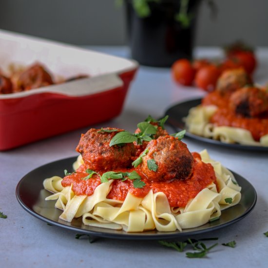 Easy Vegan Mushroom Meatballs