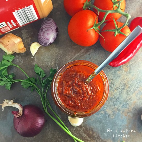 Easy Spicy Peanut Sauce