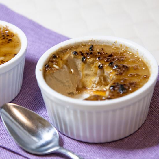 Maple Espresso Creme Brulee