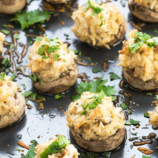 crab stuffed mushrooms