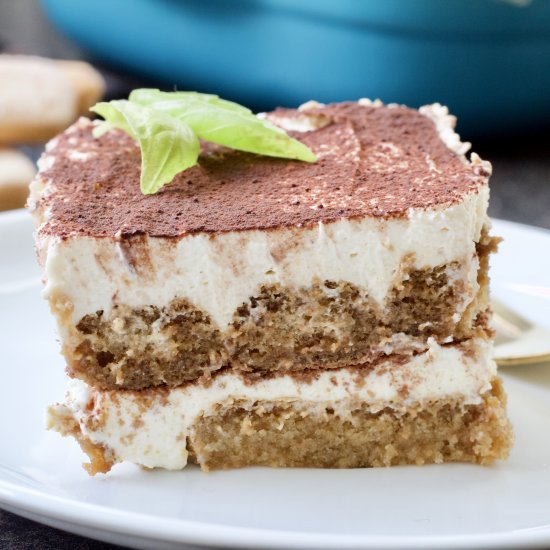 Perfect Eggless Tiramisu