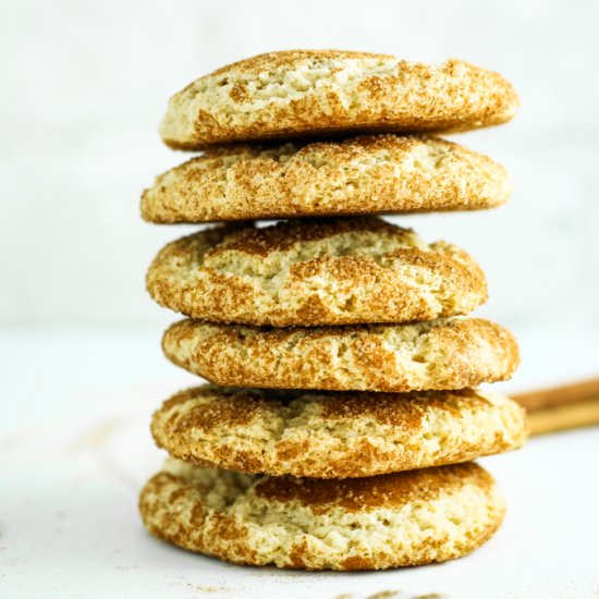 One Bowl Gluten Free Snickerdoodles