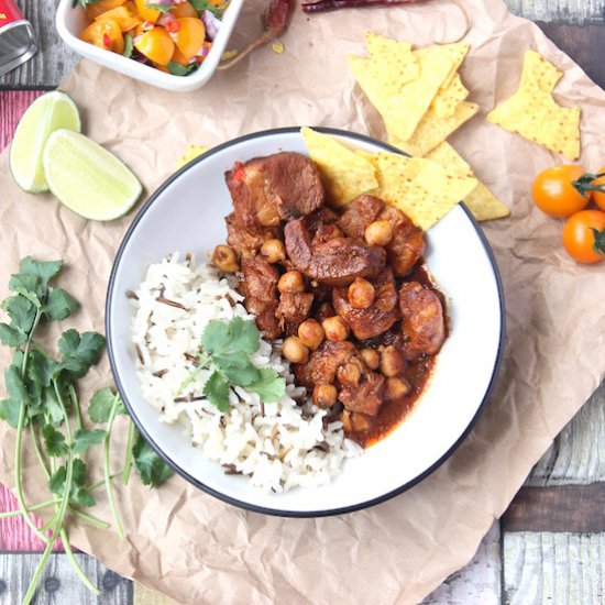 Belly Pork Chili Con Carne