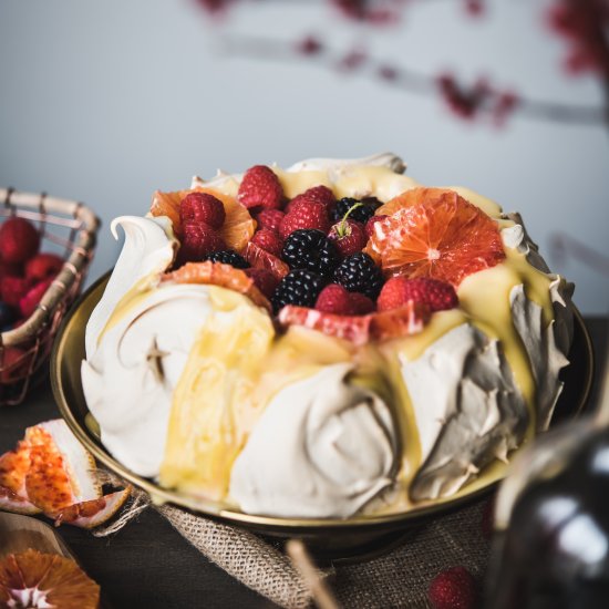 Winter Pavlova