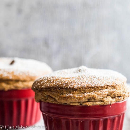 Chocolate Hazelnut Souffle