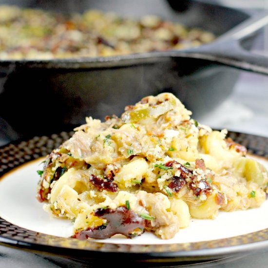 Pulled Pork Macaroni and Cheese