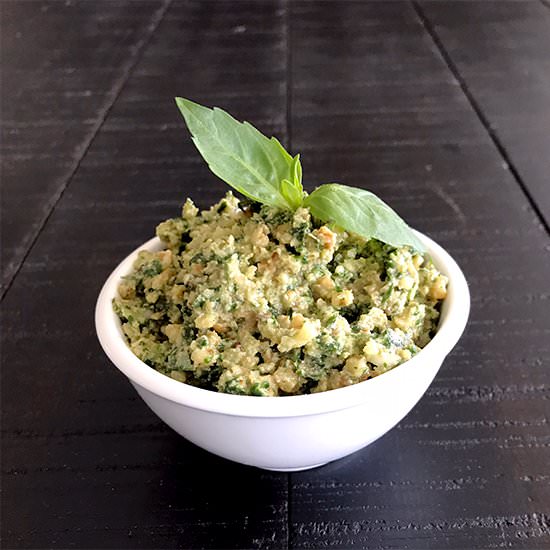 Walnut Basil Pesto