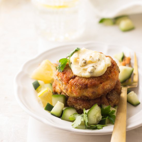 Ina Garten Fresh Salmon Cakes