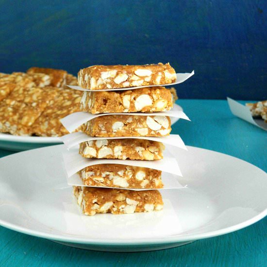 Peanut Chikki | Peanut Brittle