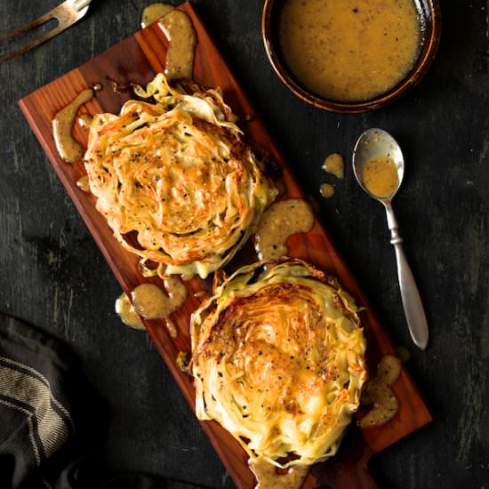 Roasted Cabbage Steaks