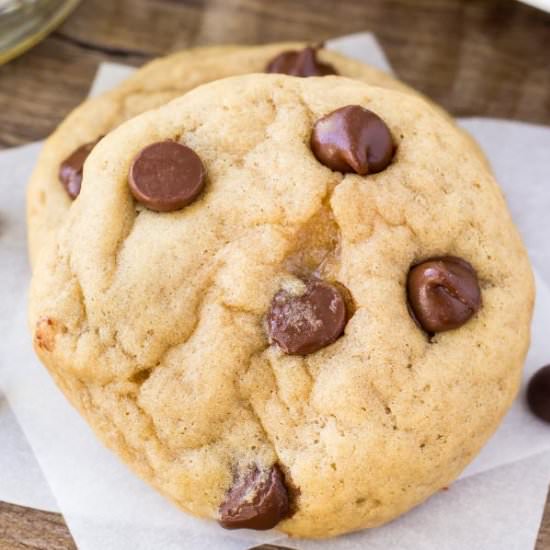 Banana Chocolate Chip Cookies