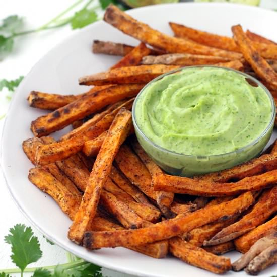 Crispy Baked Sweet Potato Fries