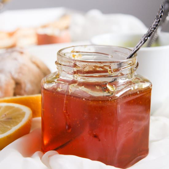 Jelly with Lemon/Clementine Juice