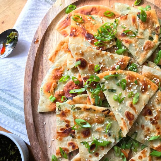 Super flaky scallion pancakes