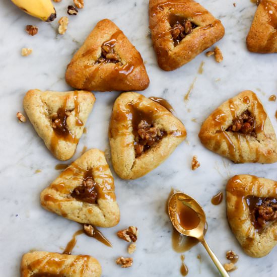 Bananas Foster Hamantaschen