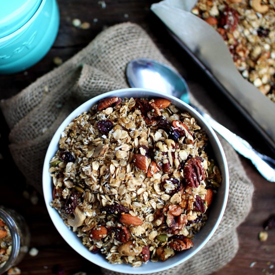 Maple-Quinoa Granola