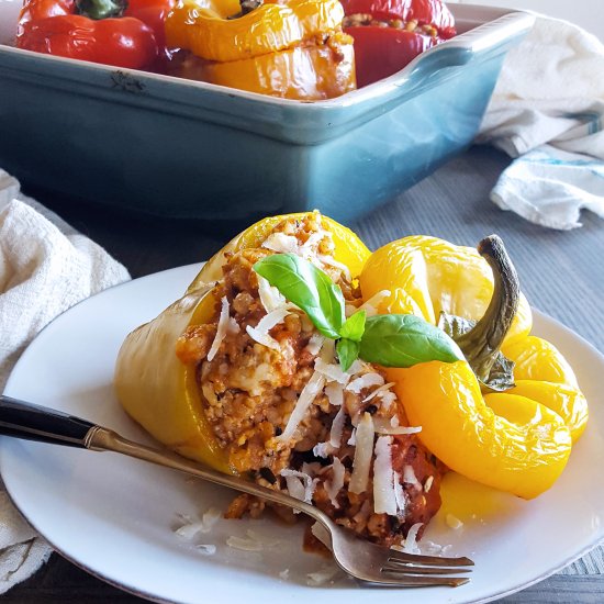 Easy Stuffed Bell Peppers