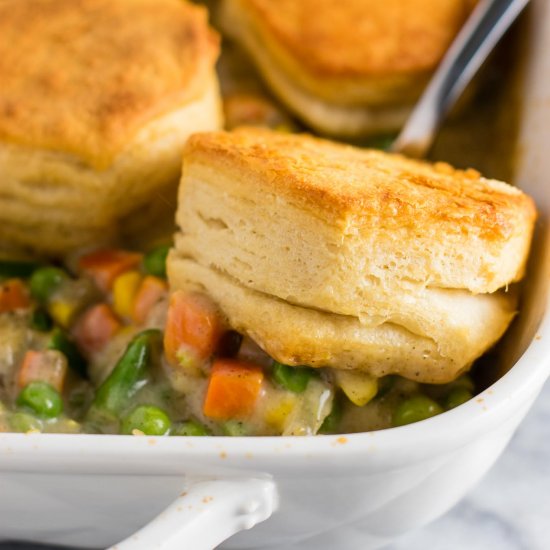 Deconstructed Veggie Pot Pie