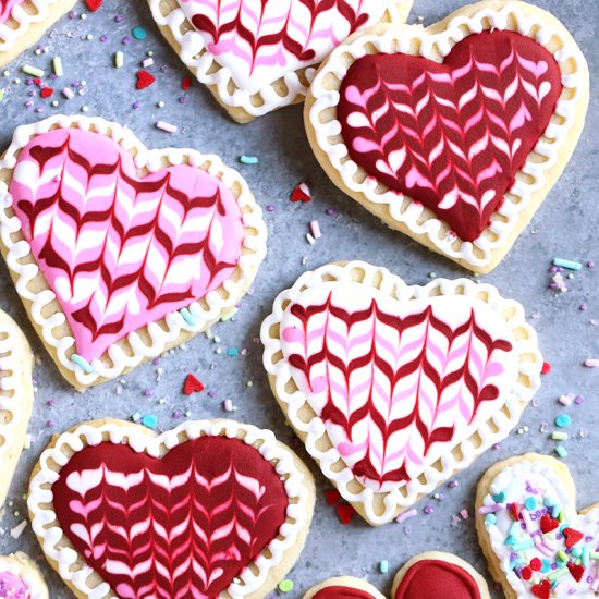 Valentine Sugar Cookies