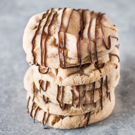 peanut butter s’mores cookies