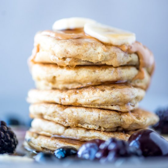 Vegan Quinoa Flour Pancakes