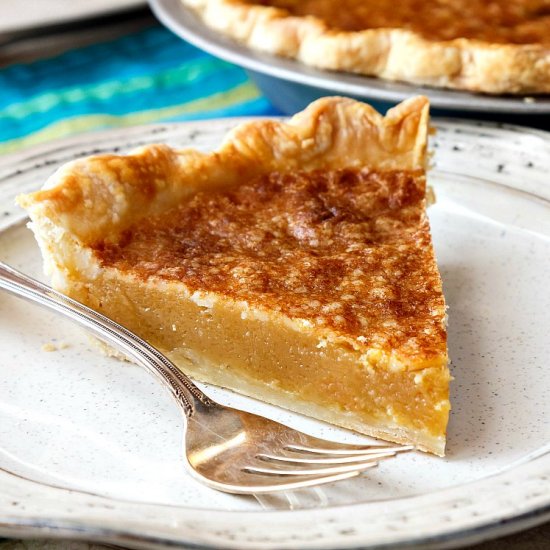 Old-Fashioned Vinegar Pie