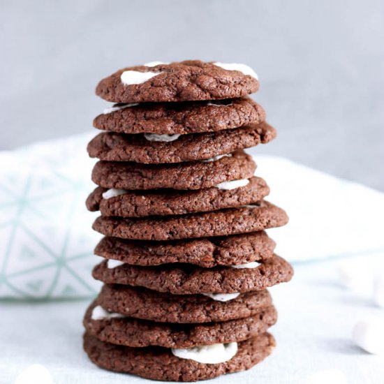 Hot Chocolate Cookies