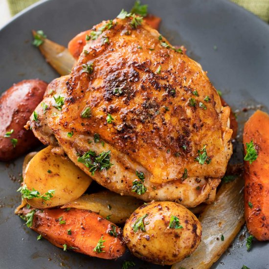 Slow Cooker Harissa Chicken